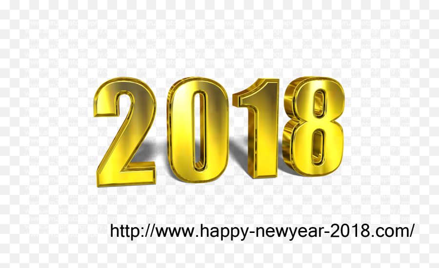 Happy New Year 2018 Wallpaper And Cards - 2018 Year Logo Png,Happy New Year Logos
