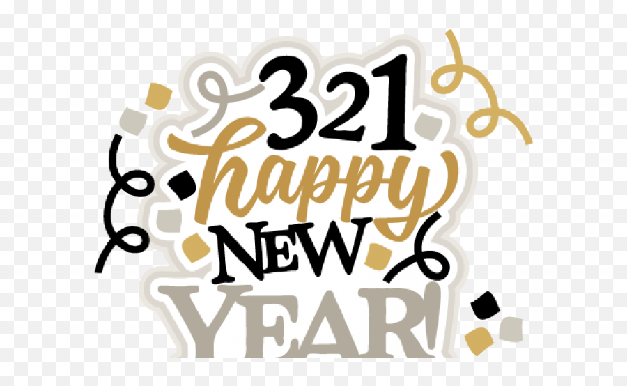 Happy New Year Clipart File - Happy New Year Title Png Clip Art,Happy New Years Png