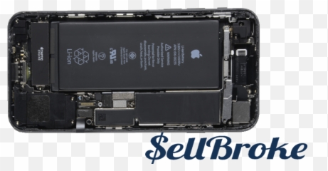 Download Sell Broke Iphone 7 Inside - Png Transparent