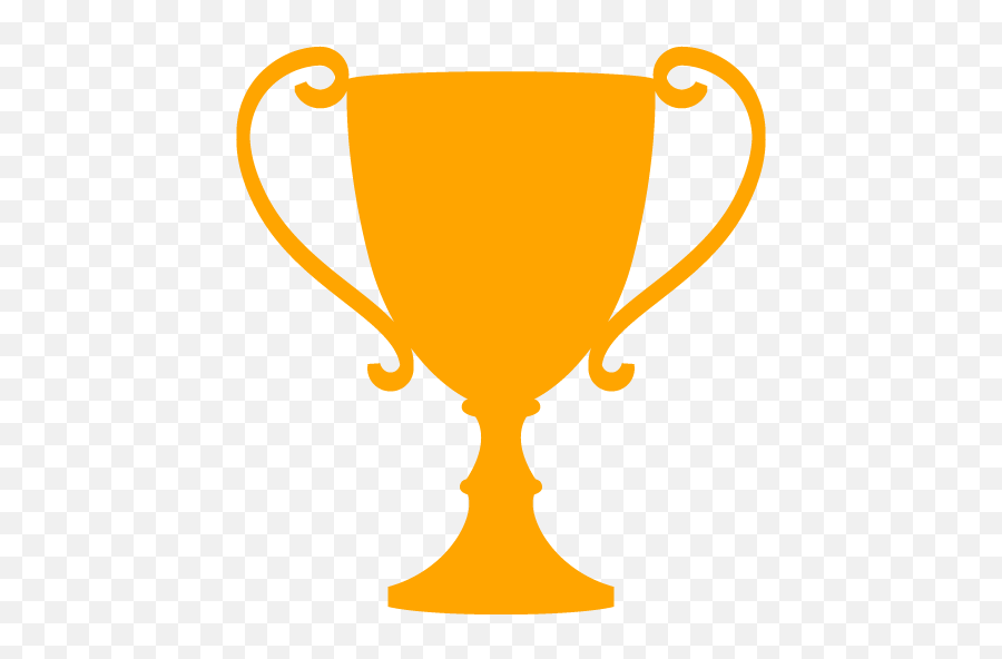 Trophy Icon - Orange Trophy Png,Trophy Icon Png