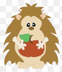 Hedgehog Unit - Múinteoir Valerie Cartoon Png,Hedgehog Transparent