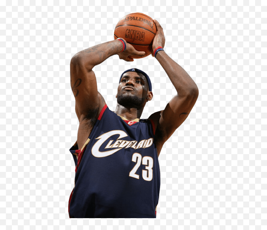 Lebron James Shot Transparent Png - Stickpng Lebron James Shooting No Background,Lebron Transparent