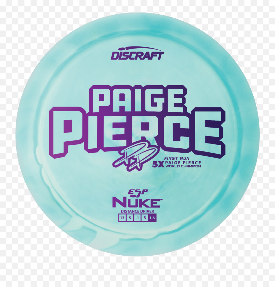 Paige Pierce Nuke - Esp 5x Signature Series Only The Discraft Png,Nuke Png
