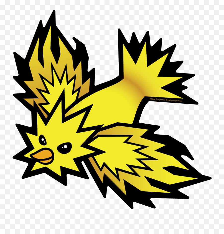 Zap From The Past - Clip Art Png,Zapdos Png