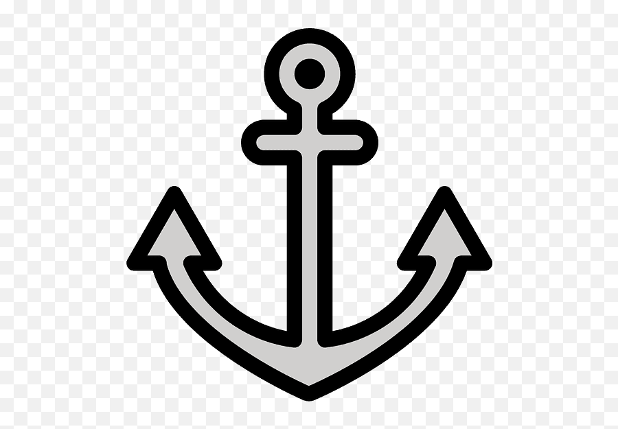 Anchor Emoji Clipart - Emoticon Ancora Png,Anchor Clipart Png