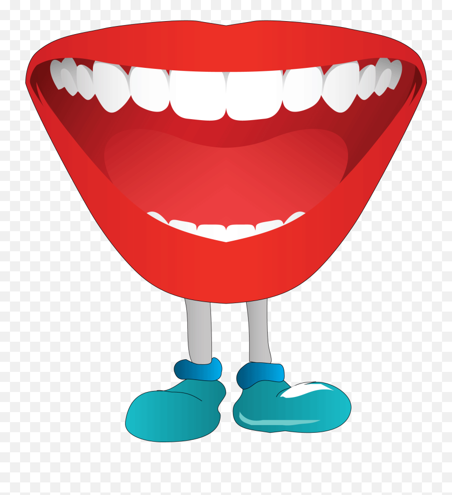 Cartoon Open Mouth Png - Clip Art Library Talking Mouth Clipart,Open Mouth Png