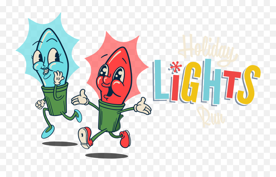 Holiday Lights Run - Tortoise U0026 Hare Sports Fictional Character Png,Holiday Lights Png