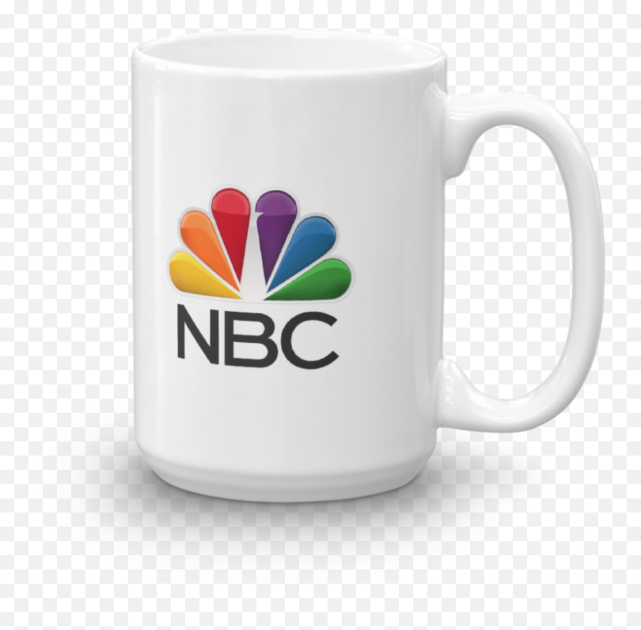 Nbc White Mug - Topographic Map Coffee Mug Png,Nbc Logo Png