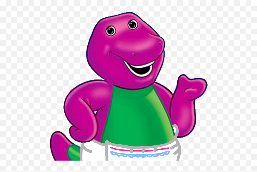 Barney Wearing G4 Mlp Pull - Ups By Bluefirepony88 Fur Barney The Dinosaur In Diapers Png,Barney Png