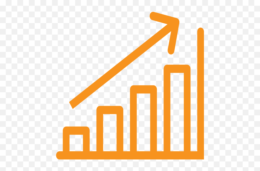 Bar Graph Chart Hike Inflation Icon Png
