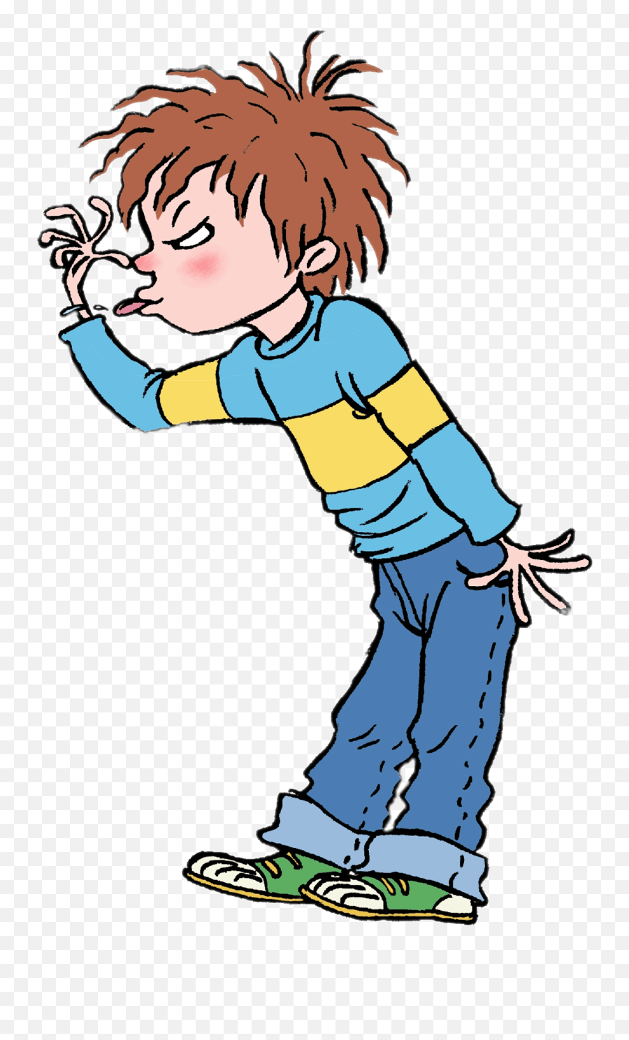 Horrid Henry Sticking Out Tongue - Moody Margaret And Horrid Henry Png,Tongue Transparent