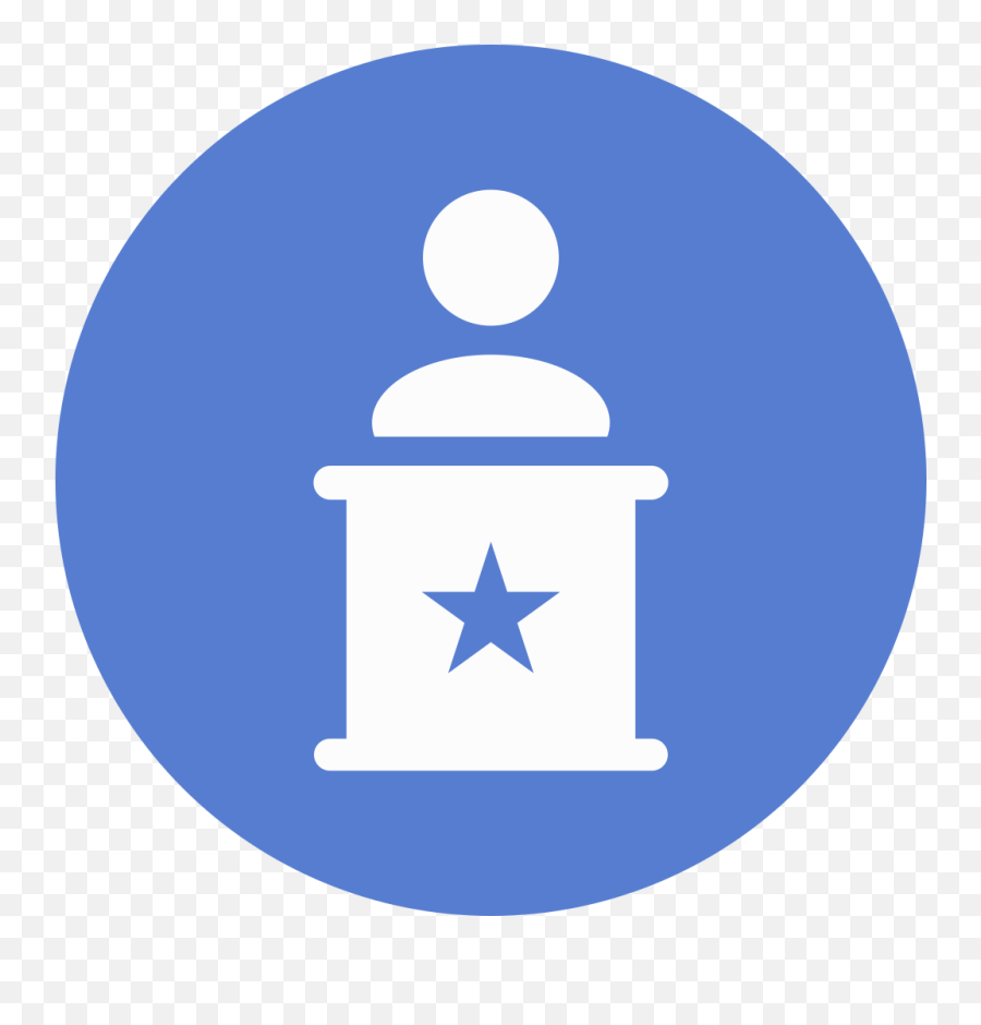 Election Speaker Icon - Android Contacts Icon Png,Speaker Icon Png