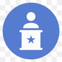 Election Speaker Icon - Android Contacts png