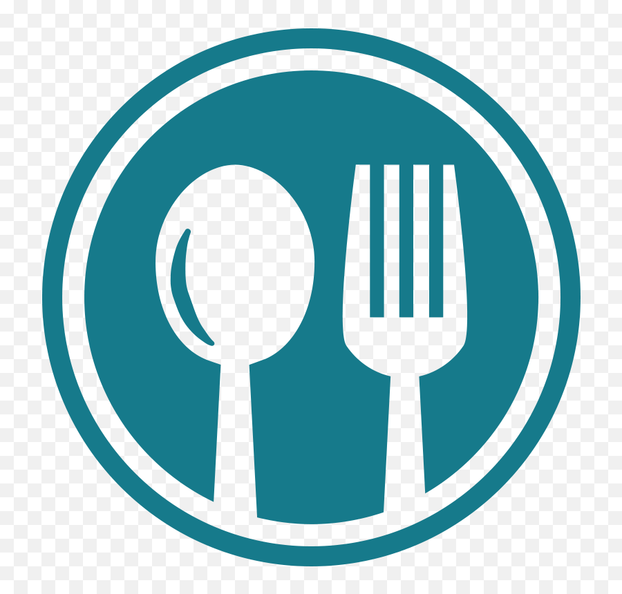 Eat Circle Icon Png Clipart - White Food Icon Png,Circle Icon Png