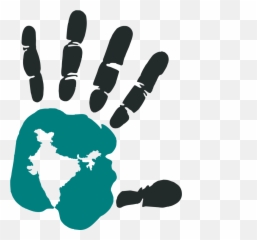 Helping Hand Foundation - Handprint Silhouette Transparent Best Gaming Mice For Big Hands Png,Helping Hands Png