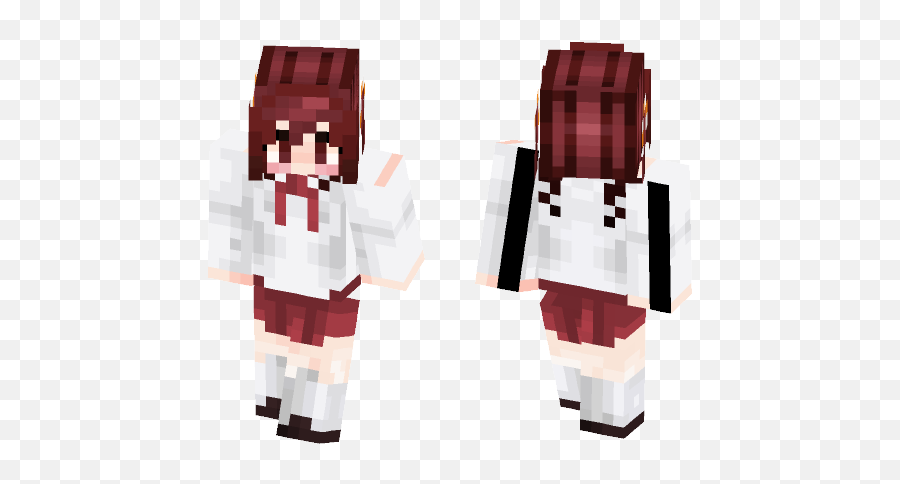 Download Nana Ebina Umaru Minecraft Skin For Free - Your Name Minecraft Skin Png,Umaru Png