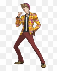 Phoenix Wright Ace Attorney - Spirit of Justice screenshots Larry Butz Of png
