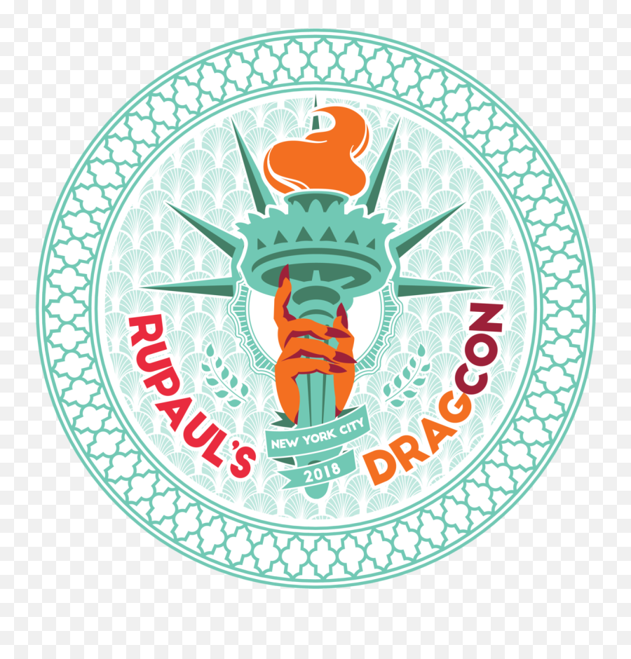 Rupaulu0027s Dragcon Nyc 2018 Plate - Lakeland Copper Beech Middle School Png,Rupaul's Drag Race Logo