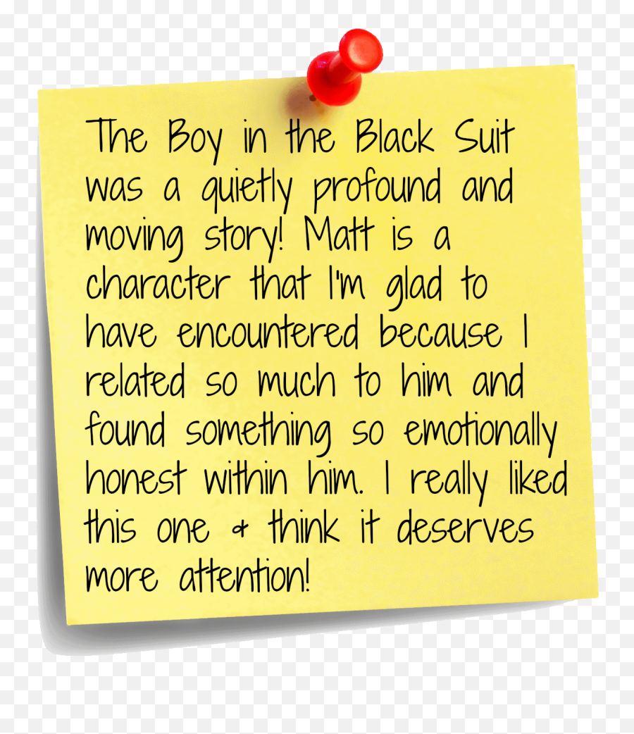 Book Talk The Boy In Black Suit By Jason Reynolds - The Quotes Falling Into Place Amy Zhang Png,Black Suit Png