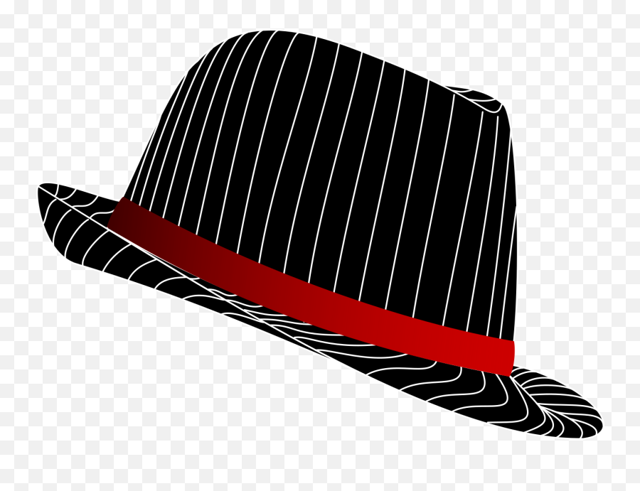Fedora Clipart Small Hat - Transparent Background Gangsta Hat Png,Fedora Transparent
