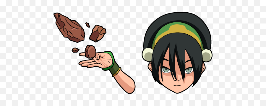 The Last Airbender Toph Beifong Cursor - Toph Bei Fong Png,Avatar The Last Airbender Png
