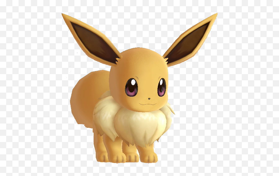 Pokémon Letu0027s Go Pikachu U0026 Eevee - Partner Eevee Single Curl Png,Eevee Transparent