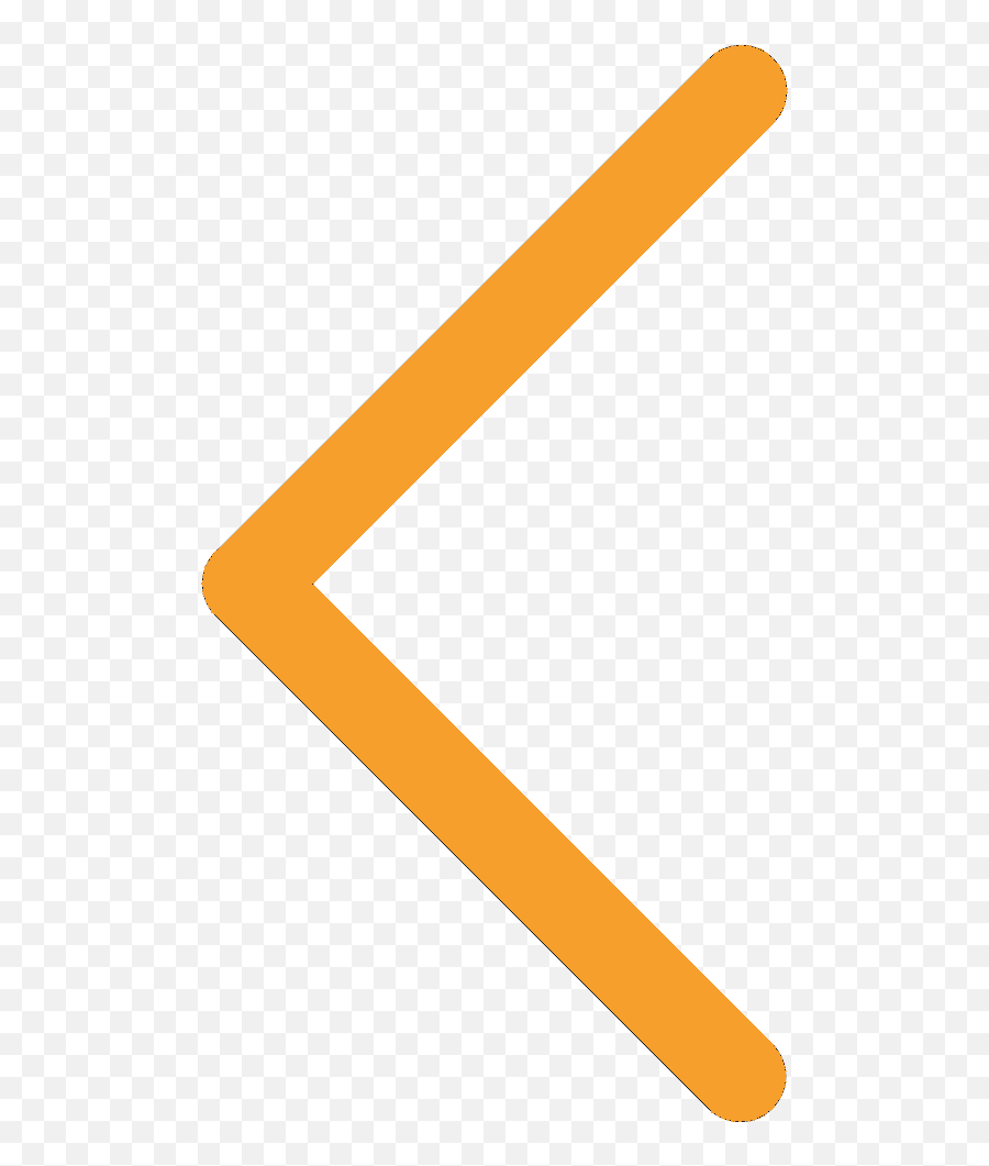 Orange Prev Arrow Png Image With No - Orange Arrow Previous Png,Action Bar Icon