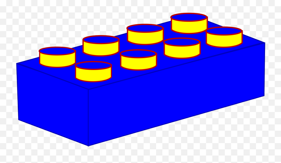 Blue Lego Brick Png - Horizontal,Lego Brick Icon