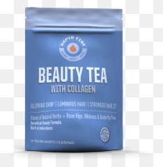 Rapid Fire Beauty Tea Rejuvenating Collagen Antioxidants Beautiful Hair Skin And Nails 10 Bags - Walmartcom Packet png