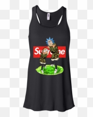 Rick And Morty Supreme Shirt Hoodie - Rick And Morty Supreme Merch Png,Supreme Shirt Png