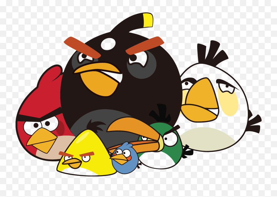 Angry Bird Clipart Png - Angry Birds White Bird,Anger Png