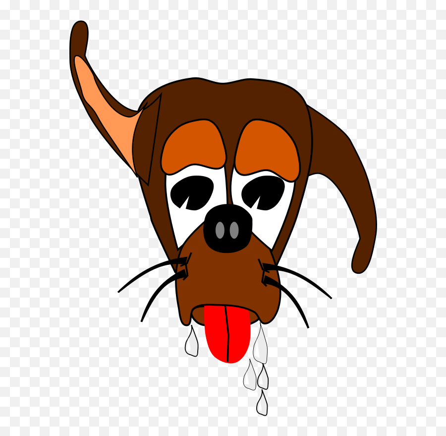Free Clip Art Salivating Dog By Algotruneman - Thirsty Animals Clipart Png,Drooling Icon