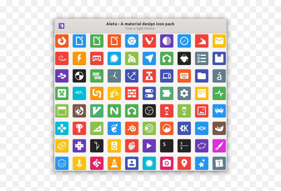 Aleta Icon Pack - Gnomelookorg Dot Png,All Categories Icon