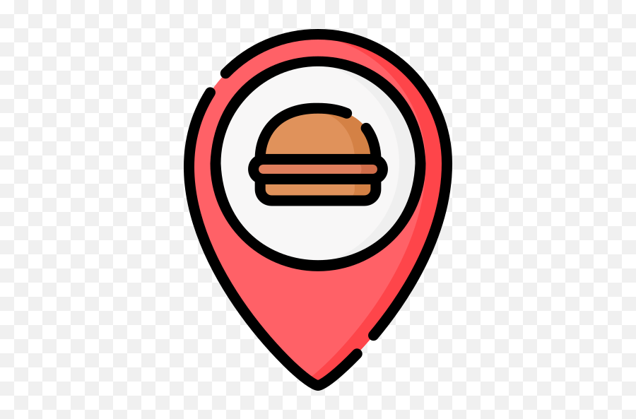 Fast Food - Free Maps And Location Icons Food Icon Location Png,Google Map Location Icon