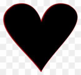 Black Heart Clipart - 65 cliparts png