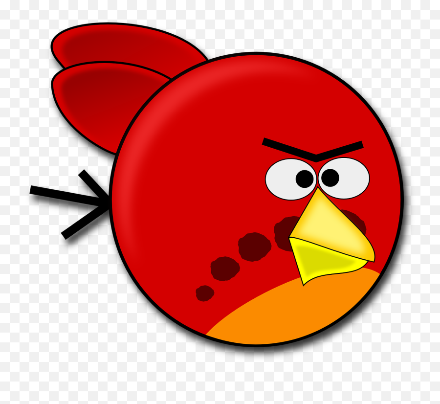 Angry Birds Coloring Pages For Your Small Kids - Angry Bird Images White Background Png,Angery Transparent