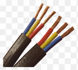 3 Core Flat Cables In Ahmedabad - Dealers u0026 Traders Vulcanised Indian Rubber Wire png