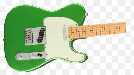 Fender Player Plus Telecaster Cosmic Jade 0147332376 Transparent PNG