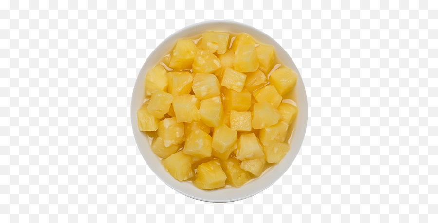 Pineapple Chunks In Juice - Bowl Of Pineapple Png,Pinapple Png