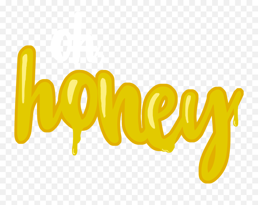 Oh Honey Cute Save The Bees Sassy Garden Design - Calligraphy Png,Honey Transparent