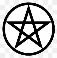 Pentacle Wicca Symbol Satanism - Pentagram Transparent png