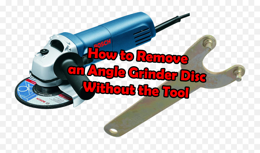 How To Remove An Angle Grinder Disc Without The Tool - Bosch Gws 6 125 Png,Wrench Png