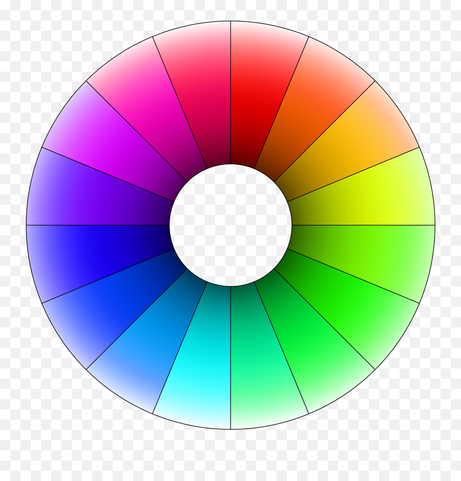 Design Of Hue Color Wheel With Png - Color Hue With Transparent Background,Color Wheel Png