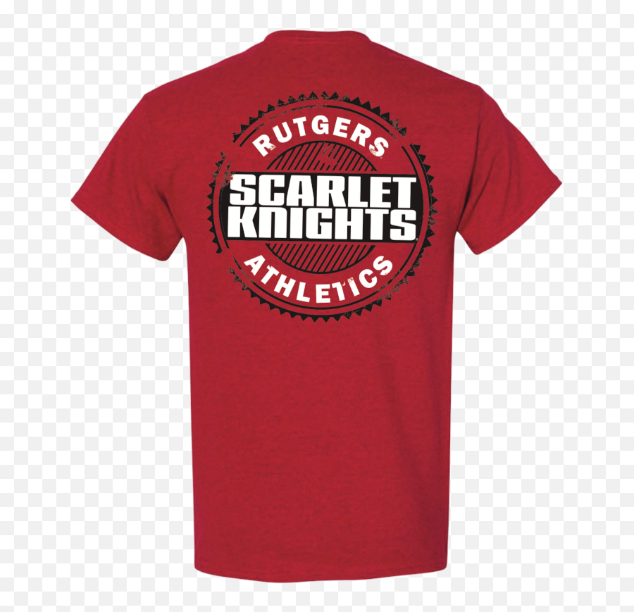 Rutgers Scarlet Knights Athletics Long - Active Shirt Png,Red T Shirt Png