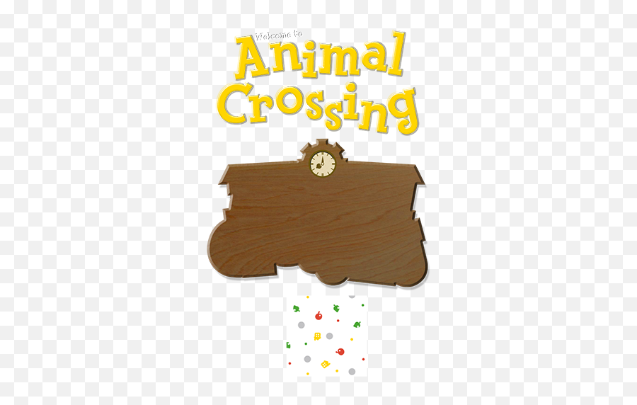 Animal Crossing Logo - Animal Crossing Wood Logo Png,Animal Logo