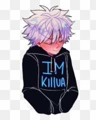 Cute Killua Hxh Killugon Freetoedit - Hunter X Hunter Killua X Reader PNG  Image With Transparent Background png - Free PNG Images