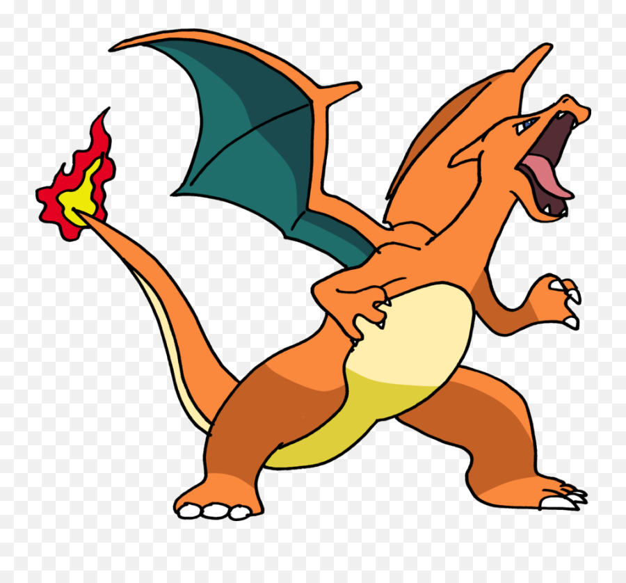 Download Hd Charizard By Tails19950 - Charizard Clipart Charizard Clipart Png,Charizard Png