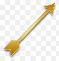 Free Download High Quality Arrow Vector Png Image Yellow - Real Arrow,Yellow Arrow Png