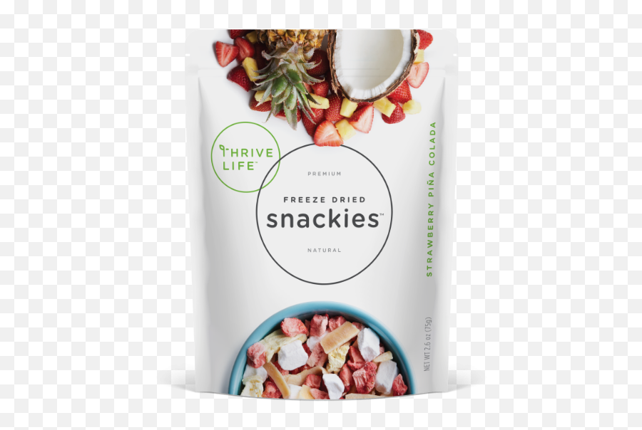 Strawberry Piña Colada - Snackies Pouch Strawberry Png,Pina Colada Png