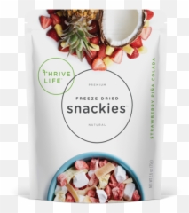 Strawberry Piña Colada - Snackies Pouch Strawberry Png,Pina Colada Png